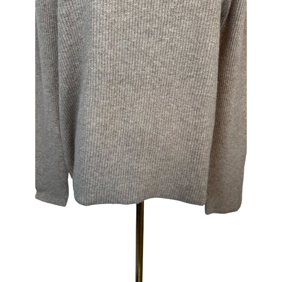 NWT XL Stitches & Stripes Beige Ribbed Sweater Acrylic/Cotton Blend - Picture 8 of 13